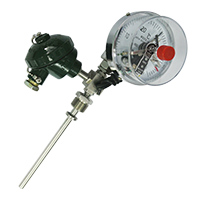 WSS-401帶熱電偶/阻溫度變送器的雙金屬溫度計